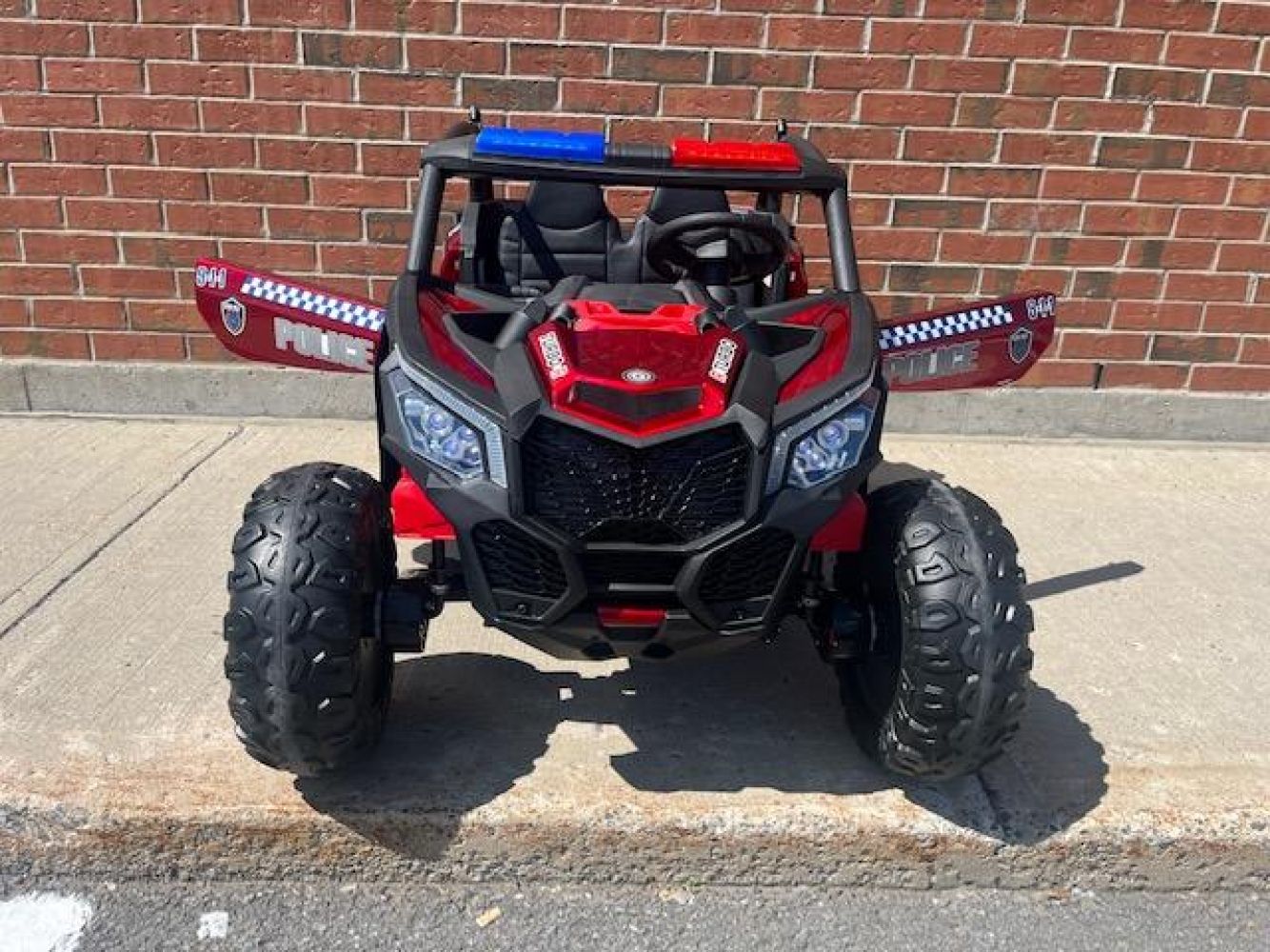 UTV BUGGY XB2118 PAINTED RED MAVERICK 24VOLTS 4X4