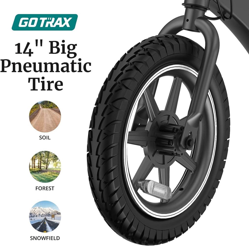 GOTRAX Draisiene balance bike electrique 250 watts