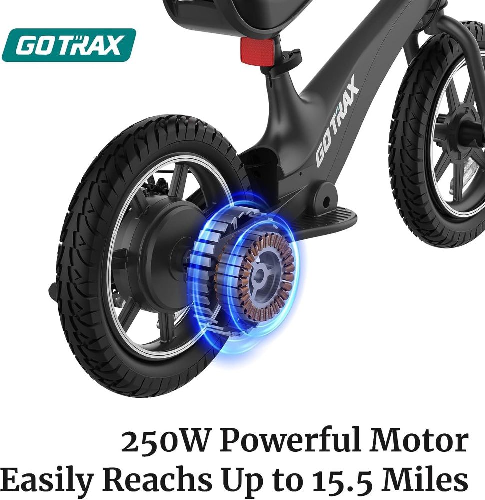 GOTRAX Draisiene balance bike electrique 250 watts